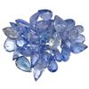 Image 1 : 12.35ctw Pear Mixed Tanzanite Parcel