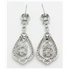 Image 6 : 1.75ctw Diamond Earrings - 18K White Gold