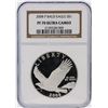 Image 1 : 2008-P NGC Graded PF70 Ultra Cameo Proof $1 Silver Bald Eagle Silver Coin