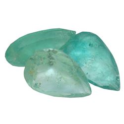 4.33ctw Pear Emerald Parcel