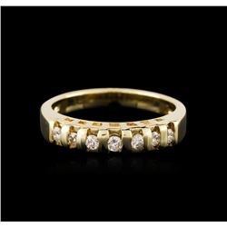 14KT Yellow Gold 0.45ctw Diamond Ring