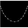 Image 1 : 5.78ctw Diamond Necklace - 14KT White Gold