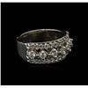 Image 2 : 0.90ctw Diamond Ring - 14KT White Gold