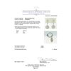 Image 3 : 1.34ctw Diamond Dangle Earrings - 14KT White Gold