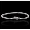 Image 2 : 14KT White Gold 2.37ctw Diamond Bracelet