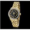 Image 2 : Rolex 18KT Yellow Gold Diamond DateJust Ladies Watch