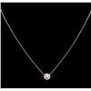 Image 2 : 0.57ctw Diamond Necklace - 14KT Two-Tone Gold