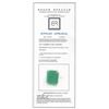 Image 3 : 7.82ct Emerald and Diamond Ring - 14KT White Gold