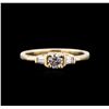 Image 2 : 0.55ctw Diamond Ring - 14KT Yellow Gold