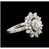 Image 2 : 1.44ctw Diamond Ring - 14KT White Gold