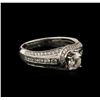 Image 1 : 1.38ctw Diamond Ring - 14KT White Gold