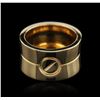 Image 1 : Cartier 18KT Yellow Gold Ring