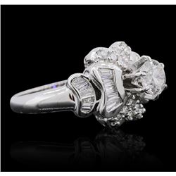 18KT White Gold 1.80ctw Diamond Ring