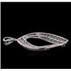 Image 2 : 2.03ctw Diamond Pendant - 18KT White Gold