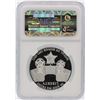 Image 2 : 2011-P NGC Graded PF69 Ultra Cameo $1 Silver Medal Of Honor Silver Coin