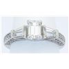 Image 4 : 1.29ctw Diamond Ring - 14KT White Gold