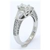 Image 7 : 1.29ctw Diamond Ring - 14KT White Gold