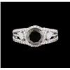 Image 2 : 3.00ctw Fancy Black Diamond Ring - 18KT White Gold