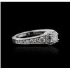 Image 1 : 14KT White Gold 1.22ctw Diamond Ring