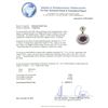 Image 3 : 14KT White Gold 3.87ct Almandite Garnet, Sapphire and Diamond Pendant
