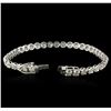Image 3 : 14KT White Gold 6.75ctw Diamond Tennis Bracelet