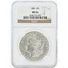 Image 1 : 1886 NGC MS63 Morgan Silver Dollar