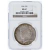 Image 1 : 1924 NGC MS67 Peace Silver Dollar
