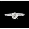 Image 2 : 1.06ctw Diamond Ring - 18KT White Gold
