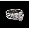 Image 1 : 1.50ctw Diamond Ring - 14KT White Gold