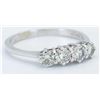 Image 3 : 0.85ctw Diamond Ring - 14K White Gold