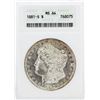 Image 1 : 1881-S ANACS MS64 Morgan Silver Dollar