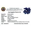 Image 2 : 11.45ctw Oval Mixed Blue Sapphire Parcel