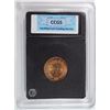 Image 4 : 1902 INDIAN CENT CCGS GRADED GEM BU  RED, HAS SPOTS