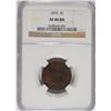 Image 1 : 1870 2-CENT PIECE, NGC XF-40 BROWN