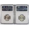Image 2 : ( 2 ) 1947-D WASHINGTON QUARTERS, NGC MS-65