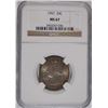 Image 1 : 1957 WASHINGTON QUARTER NGC MS 67