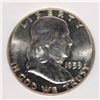 Image 2 : 1959 FRANKLIN HALF DOLLAR, PCI SUPERB GEM BU