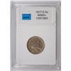 Image 1 : 1917-D BUFFALO NICKEL, CCGS CHOICE BU SCARCE COIN