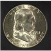 Image 2 : 1951-S FRANKLIN HALF DOLLAR, CCGS GEM BU FBL  RARE!