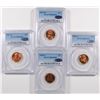 Image 1 : 2-1955-S, 2-1957-D LINCOLN CENTS PCGS RD + QA APPROVED