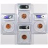 Image 2 : 2-1955-S, 2-1957-D LINCOLN CENTS PCGS RD + QA APPROVED