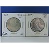 Image 1 : 1966 & 1967 Canada 50 cents