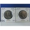 Image 1 : 1968 & 1969 Canada 50 cents