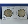 Image 1 : 1942 & 1943 Canada 50 cents