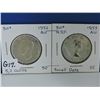 Image 1 : 1952 & 1953 Canada 50 cents