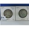 Image 1 : 1910 & 1911 Canada 50 cents