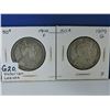 Image 1 : 1910 & 1909 Canada 50 cents