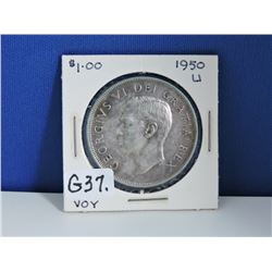 1950 Canada Silver Dollar