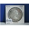 Image 1 : 1955 Canada Silver Dollar