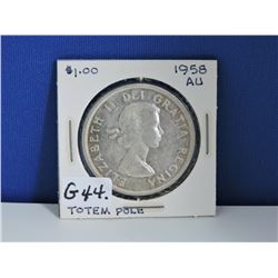 1958 Canada Silver Dollar